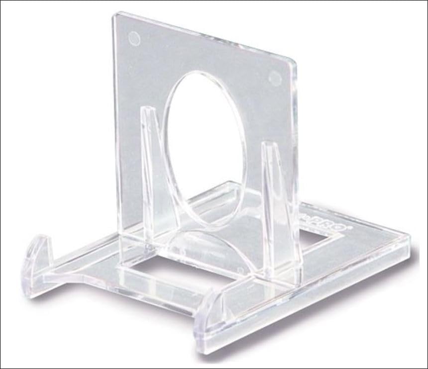 Collector's First Pick Premium Two-Piece Small Display Stand for Card Holders (25 pieces per pack)