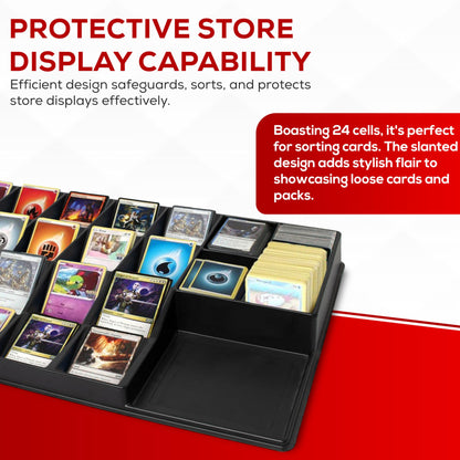 Premium Trading Card Sorting Tray Comptabile with Gaming Cards, MTG, Yugioh, Baseball, Sports Cards | Premium Trading Card Sorter