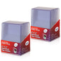 100pt Top Loader Pack - 1 Pack - 10 Pieces - for Thick Baseball, Football, Basketball, Hockey and Memorbilia Cards