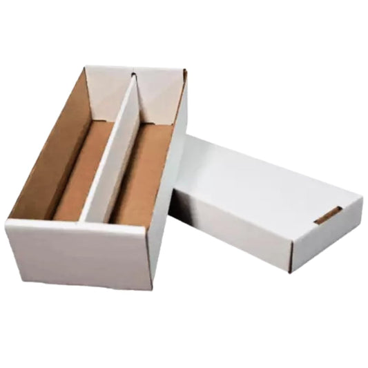 Premium Graded Shoe Box (1 Pack) Card Storage Holds 300 Toploaders & 100 Graded Cards - Graded Card Cardboard Box - Card Storage For Sports Gaming Baseball Basketball Football Cards - MADE IN USA