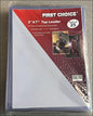 5x7 Toploader - Heavy Duty Rigid Print Clear Frame - 25 Pieces - 1 Pack - Protect, Store, Display Cards, Documents, Photographs, Art Prints, Memorbilia and More!