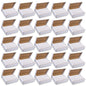 Collector's First Pick MADE IN THE USA - Premium 3200 Count Trading Card Storage Box 4 Row - Holds Baseball, Football, Basketball, Hockey, and Gaming Cards - 200 Pound Test Strength - 25 Pieces