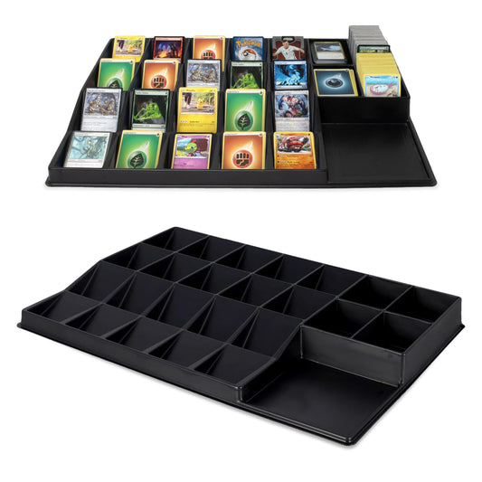 Premium Trading Card Sorting Tray Comptabile with Gaming Cards, MTG, Yugioh, Baseball, Sports Cards | Premium Trading Card Sorter